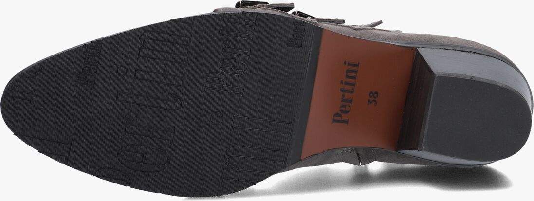 grijze pertini enkellaarsjes 12368