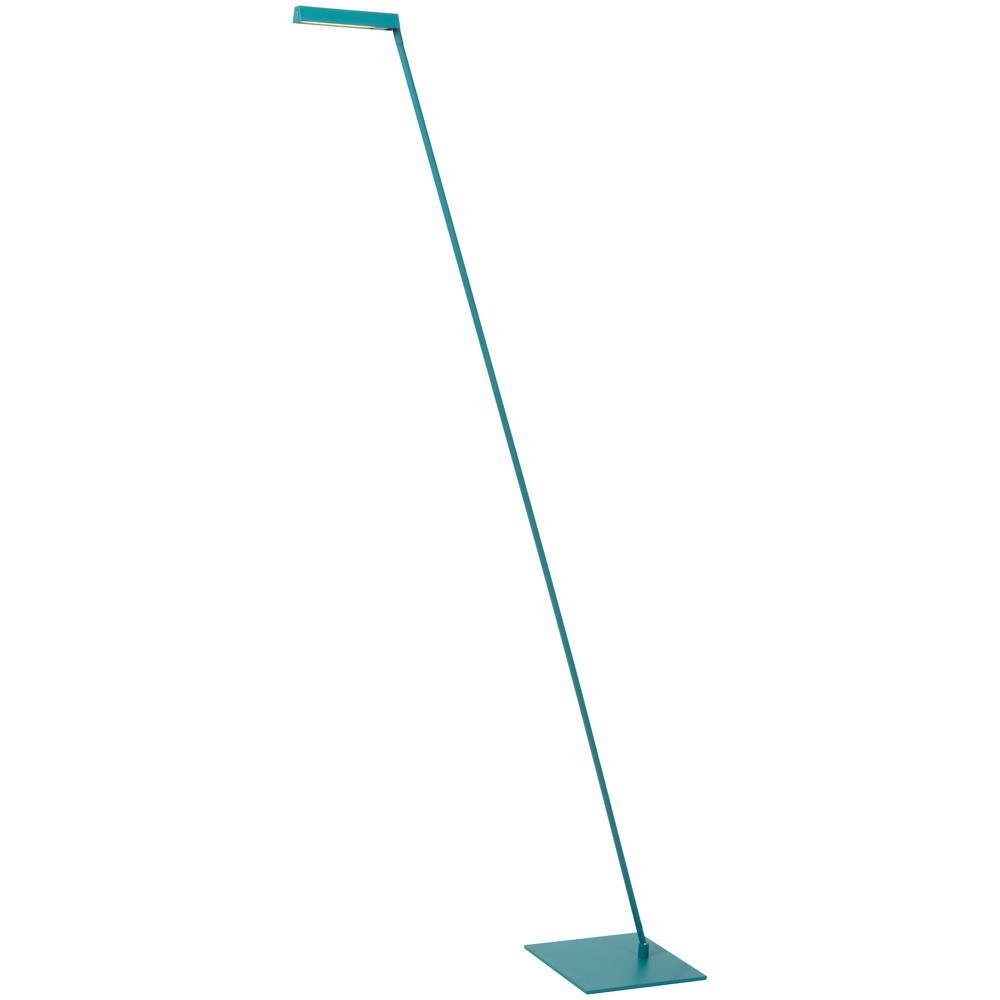 LED vloerlamp met leesarm Lavale in turquoise 3W 130lm