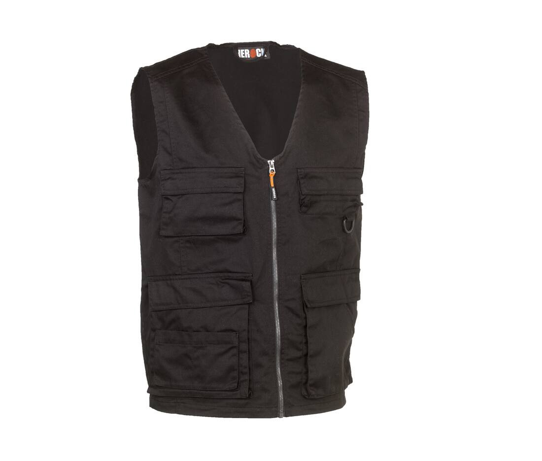HEROCK HK205 - Gilet Multi-Poches Résistant et Déperlant