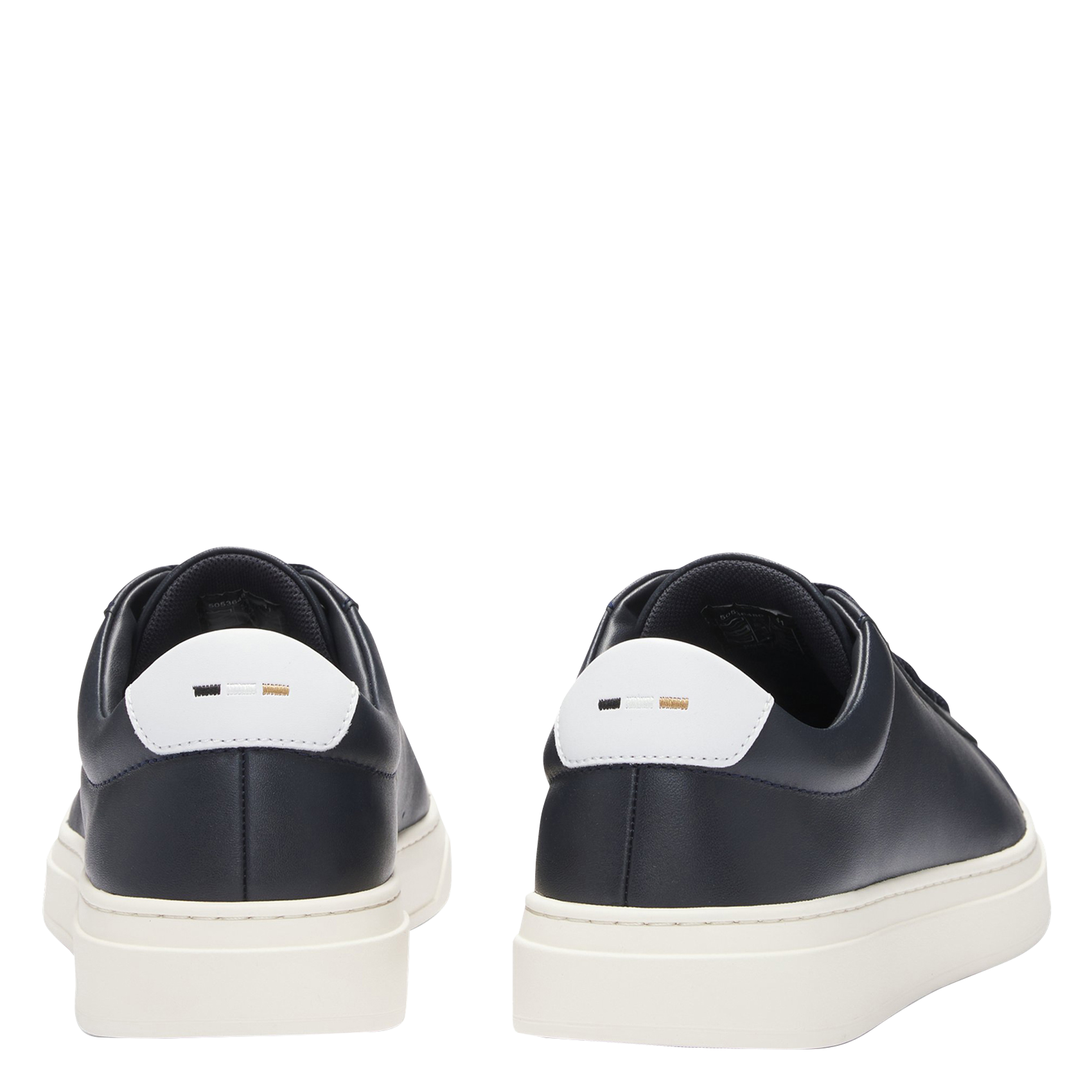 Baskets basses en cuir | Bleu