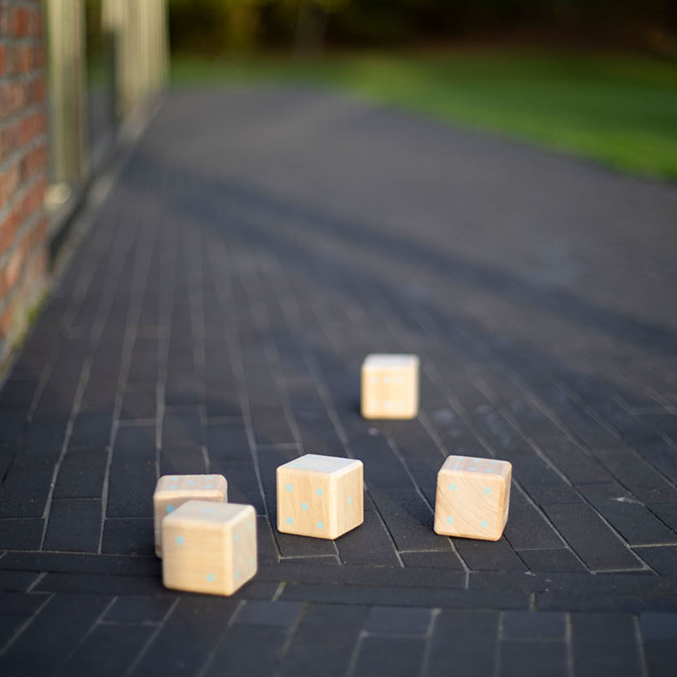 Livoo Jeu de dés bois