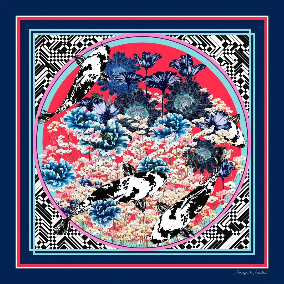 Koi Japan Sonne von MARYLENE MADOU