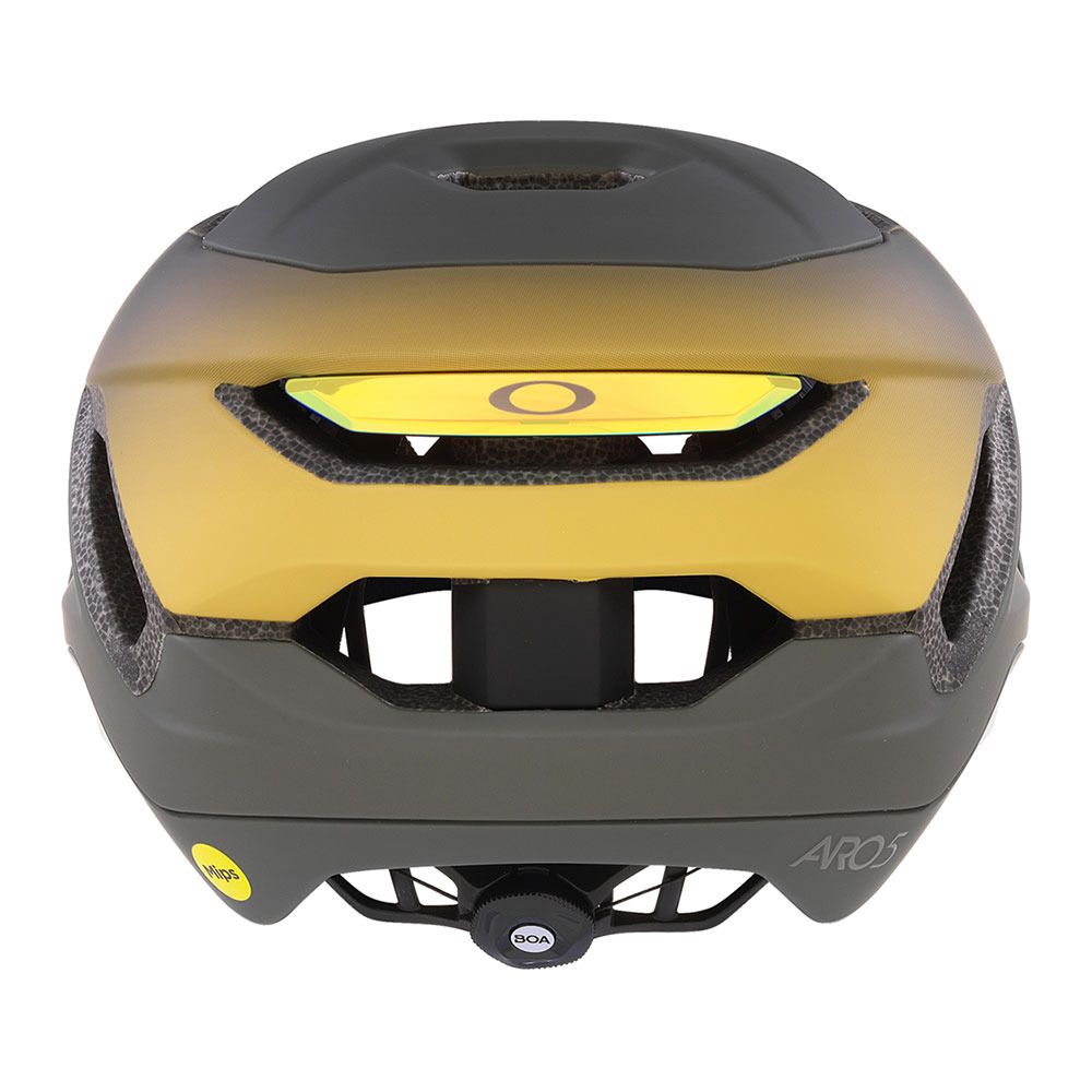 Oakley ARO5 RACE - Casque route dark gray/lght crry
