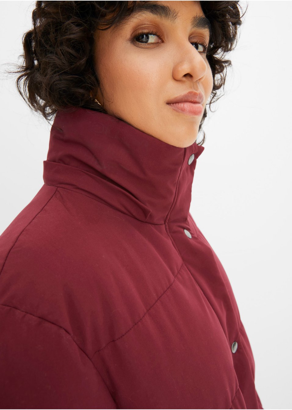 Veste matelassée avec lien à nouer à la taille