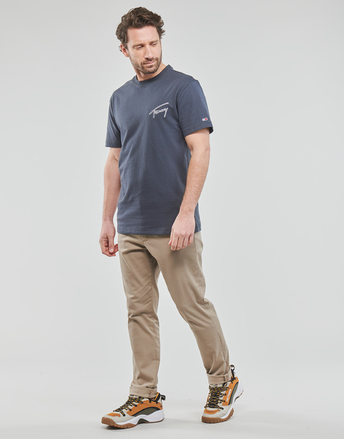 Tommy Jeans - TJM CLSC SIGNATURE TEE - Gris foncé