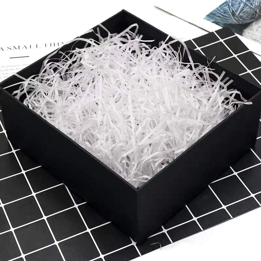 (30g) Ostergras Deko für Oster Nest Bastel Gras - Weiss