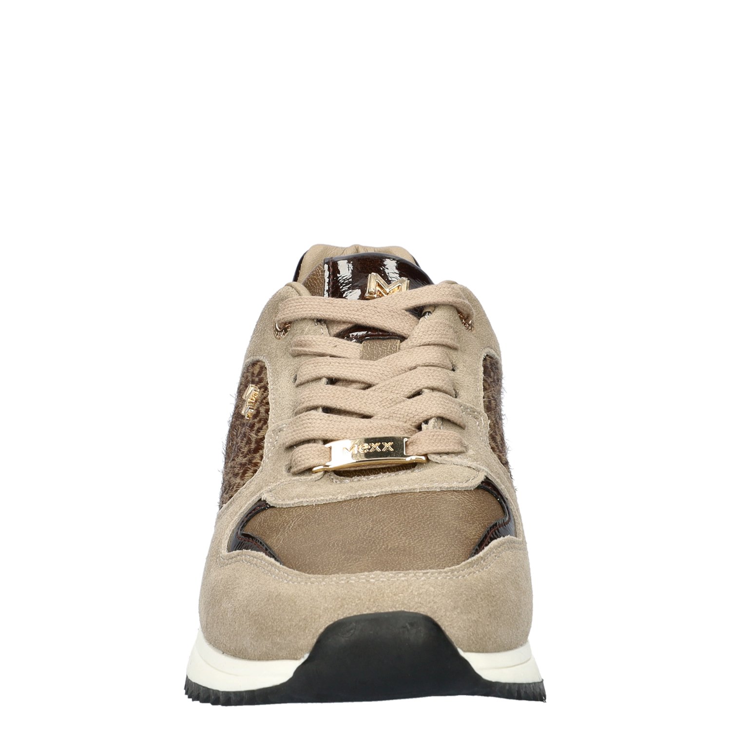 Fleur Ellen dames sneaker Mexx Bruin