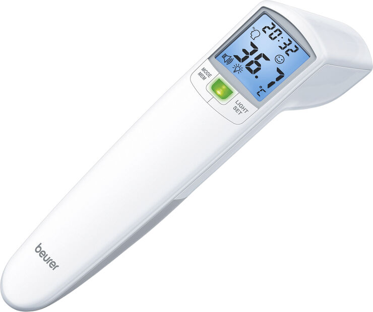 Beurer Kontaktfrit Termometer med Bluetooth FT 100 Hvid
