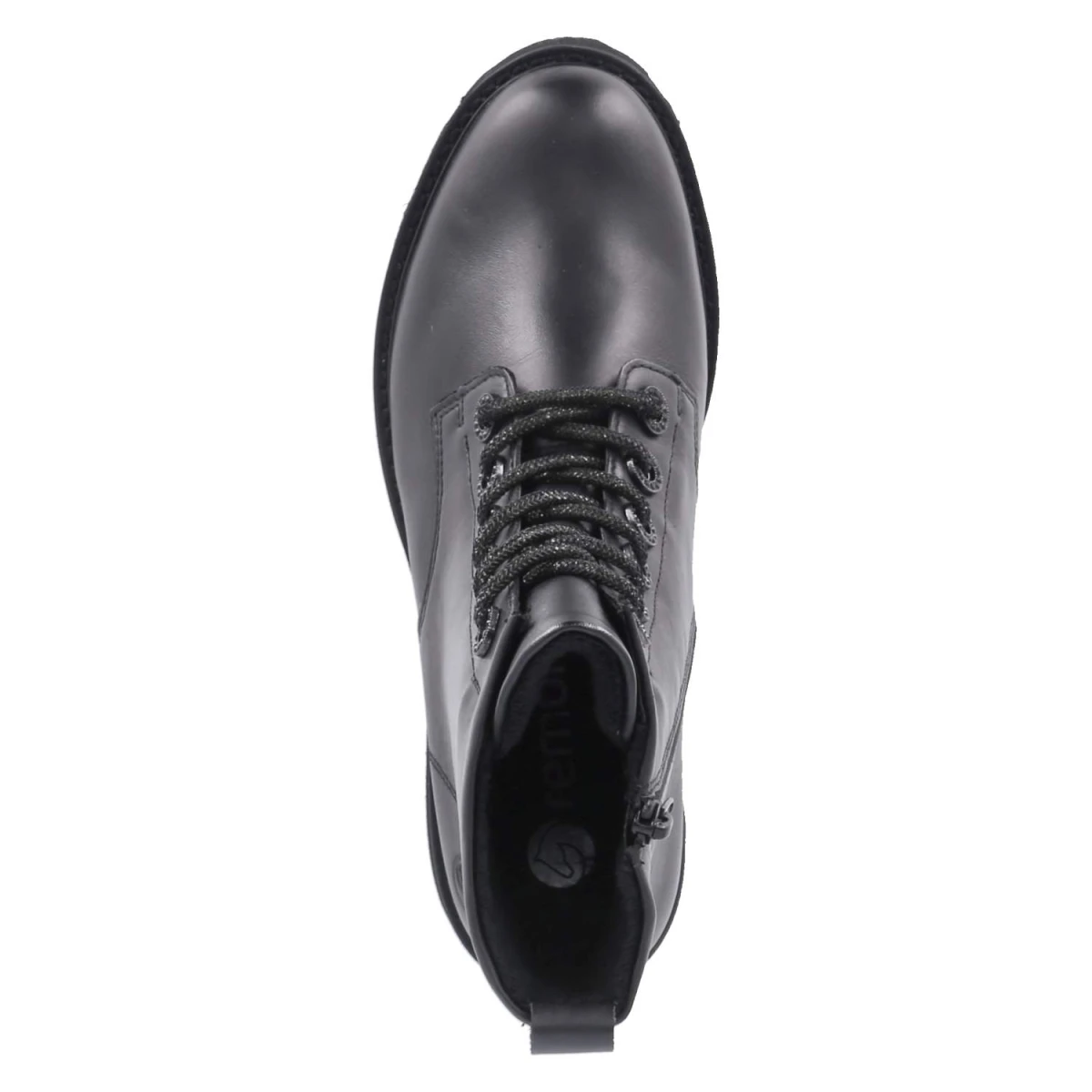 RemonteSchnürboots - schwarz