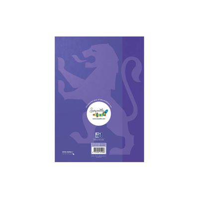 Serpodile - 50 feuilles mobiles Dys perforées - 100 pages - A4 - ligné 7 mm