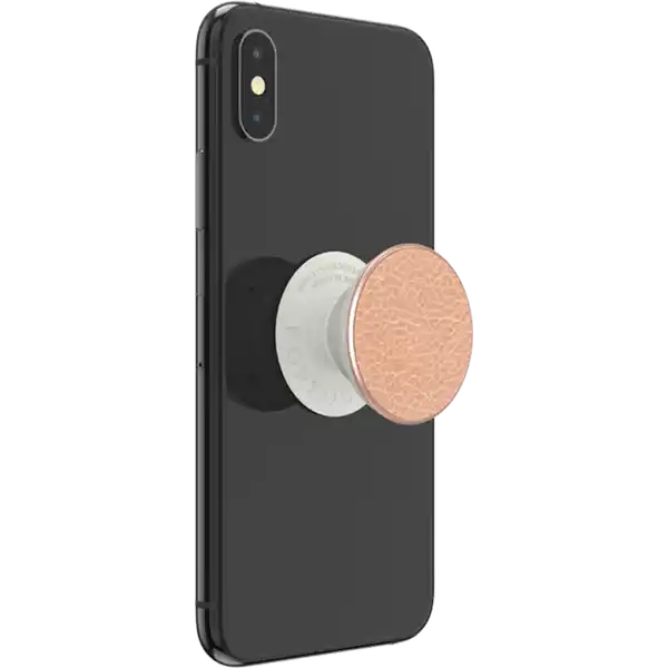 PopGrip Vegan Leather Rose Gold