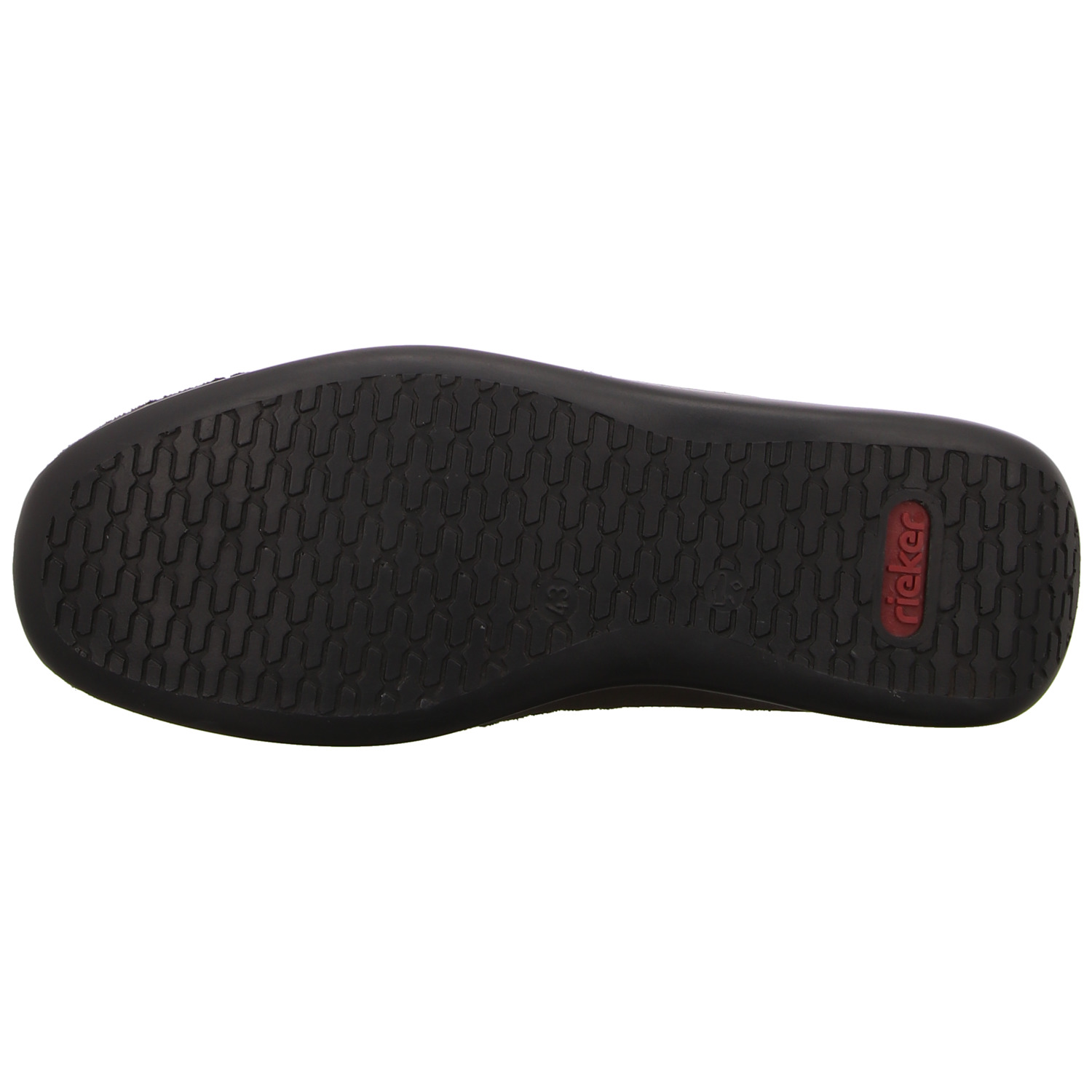 Rieker Schnürhalbschuh blau