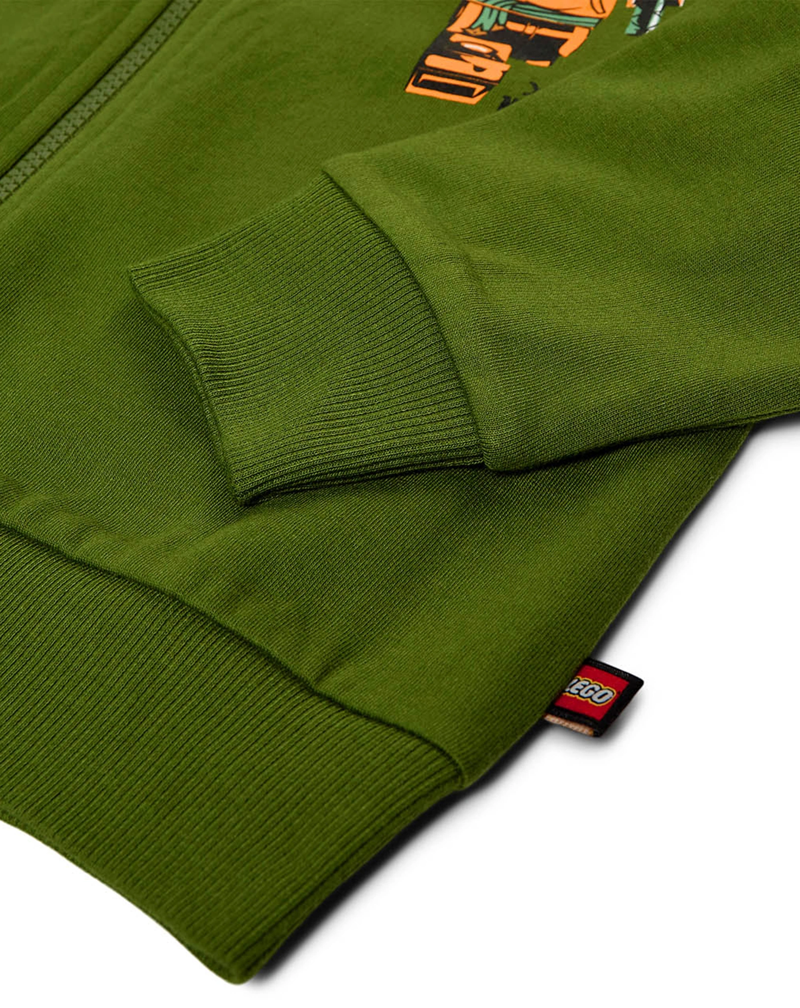 Kapuzen-Sweatjacke LWSCOUT 203 in twist of lime