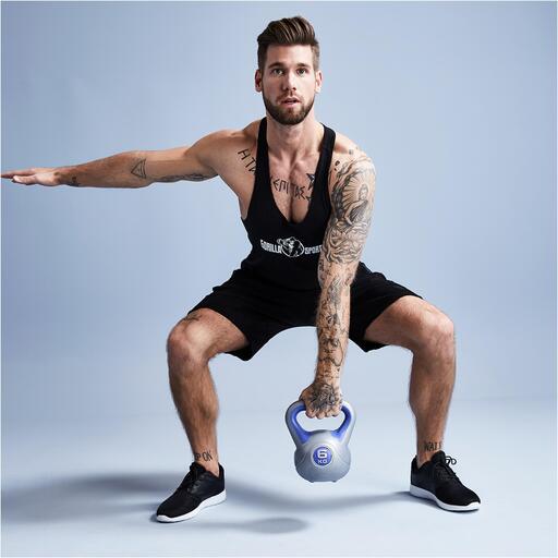 Kettlebell de vinil da Gorilla Sports
