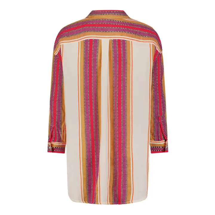 Lemlem Chemise Mariam | Rouge framboise
