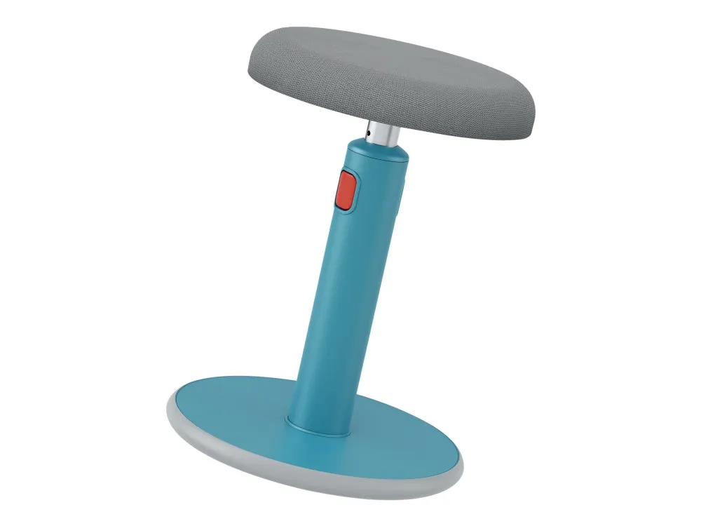 Leitz Ergo Cosy Active Sidde-stå balancestol 2-i-1 blå - højdejustering 46-79 cm