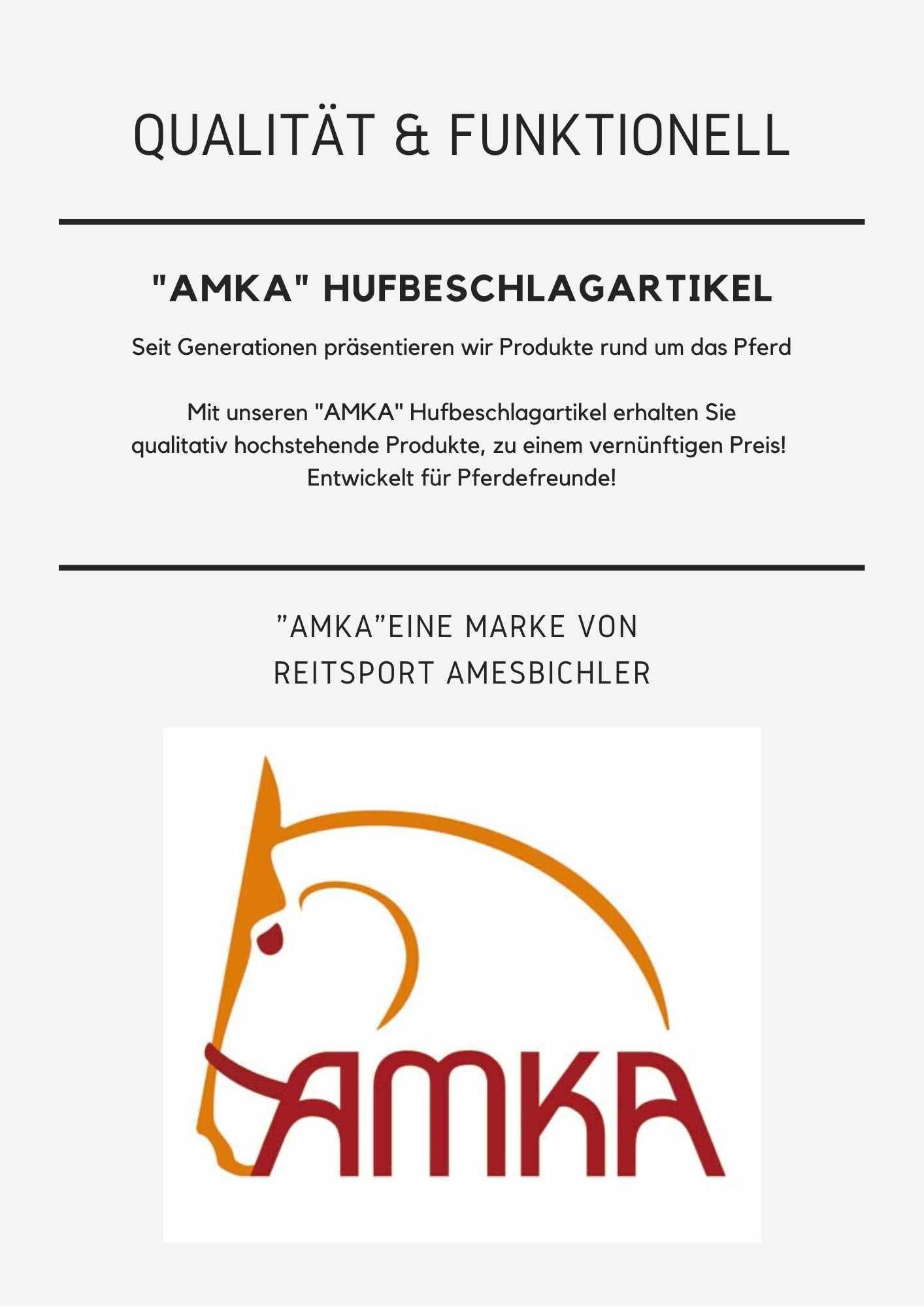 AMKA Hufmesser Rinnmesser beidseitig