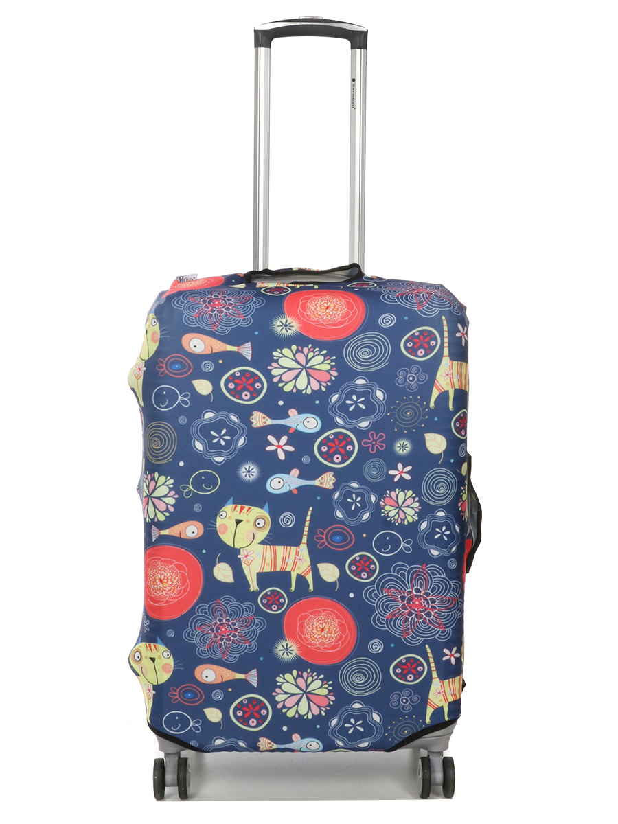 Housse de valise Periea Purple Cats M