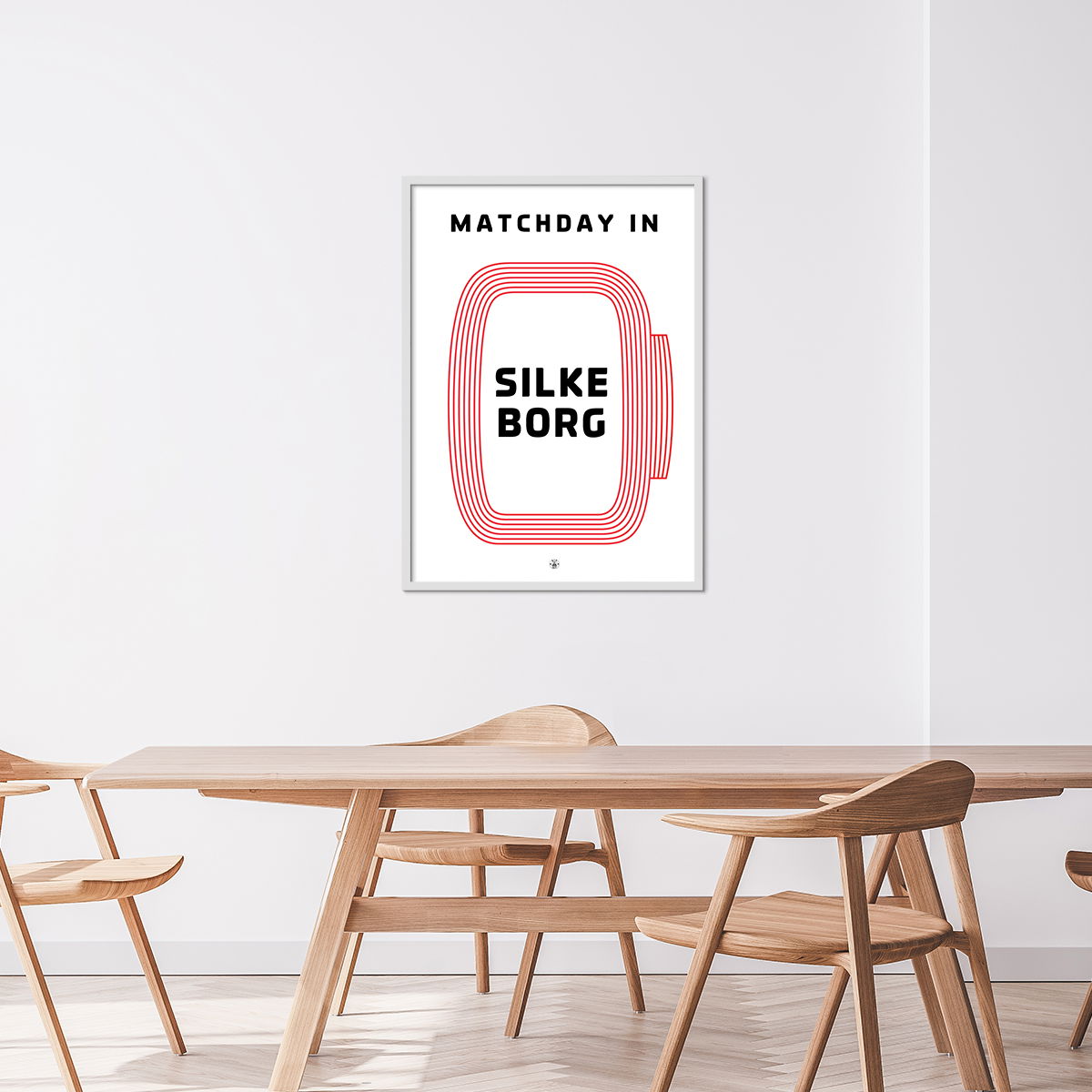 Silkeborg IF Plakat Stadion 50x70 cm