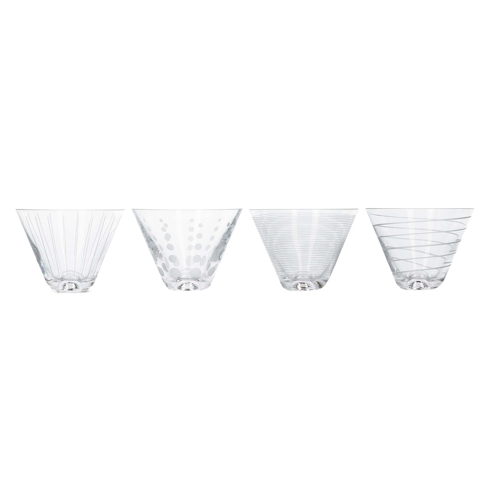 neuetischkultur Martini Gläser-Set, 4-teilig, graviert Mikasa Cheers