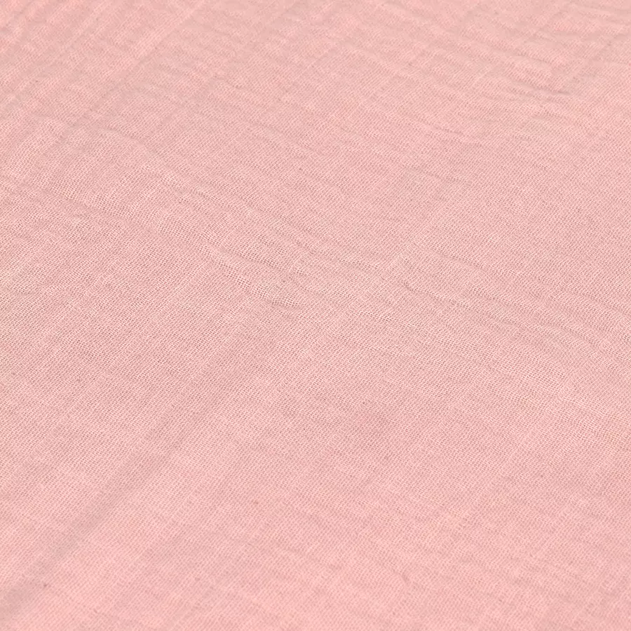 LÄSSIG Mulltücher L 2er Pack rose 80 x 80 cm
