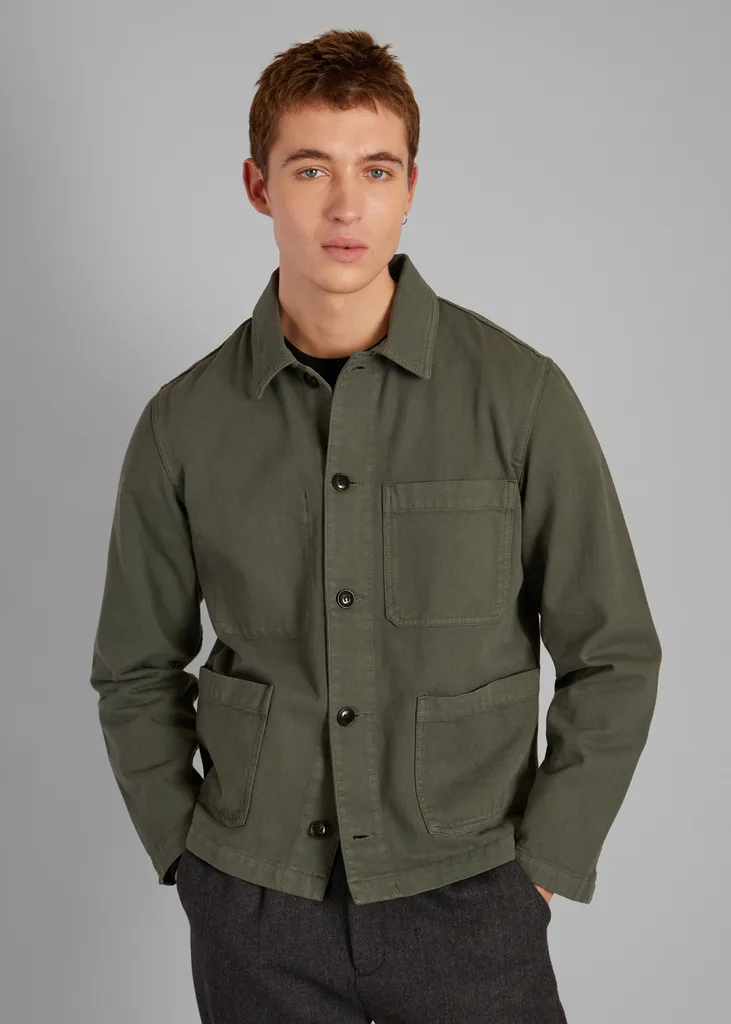 Veste worker en toile de coton L'Exception Paris
