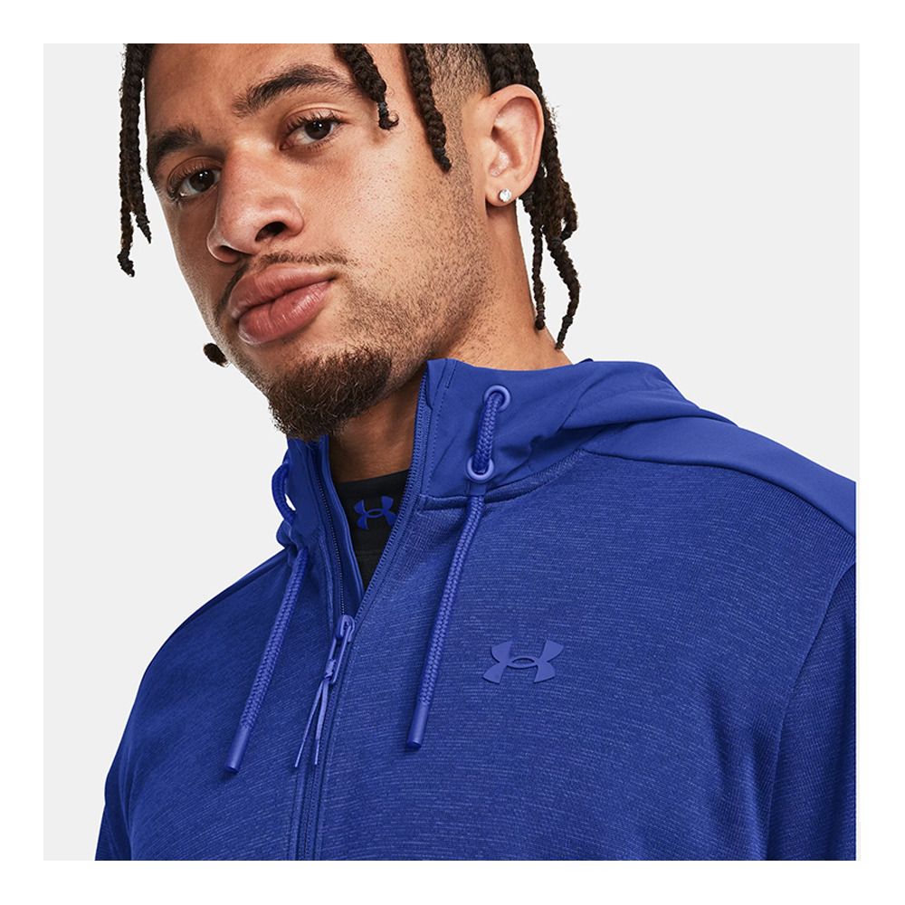 Under Armour ESSENTIAL SWACKET - Veste Homme bleu