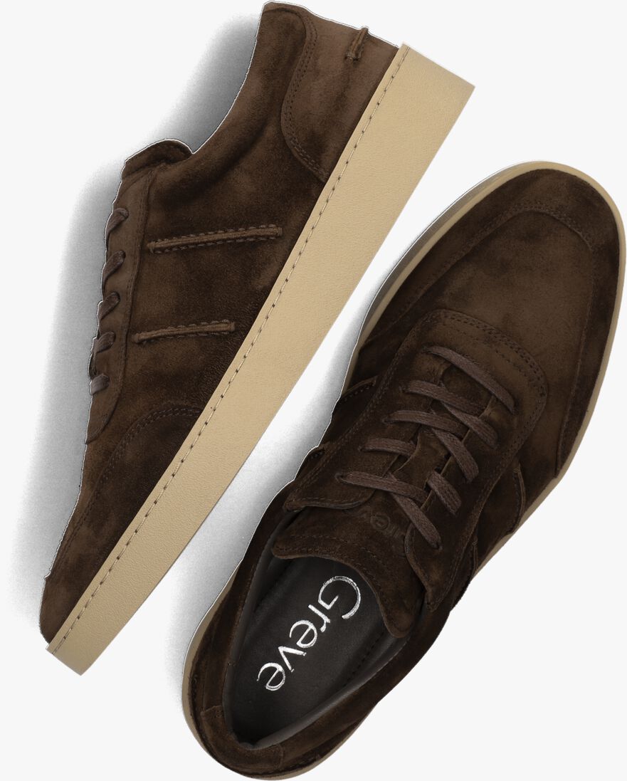 GREVE bruine greve lage sneakers wave 2220