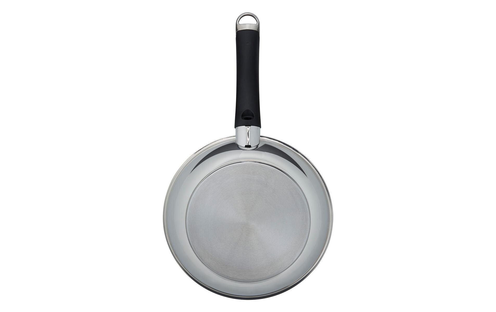 Bratpfanne Silver Star 26 cm, Silber<br>In der Schweiz hergestellte, unbeschichtete Pfanne