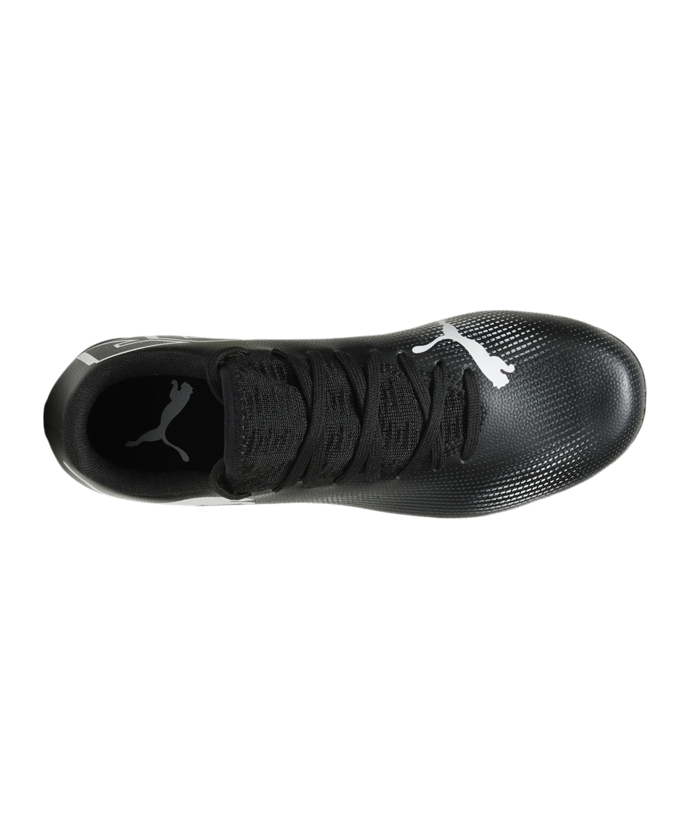 PUMA FUTURE 7 Play FG/AG Eclipse Jr Kids Schwarz Weiss F02