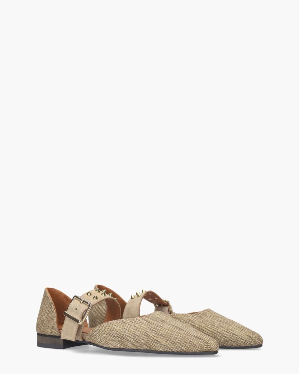 Gioia Waiel Beige Damesballerina's