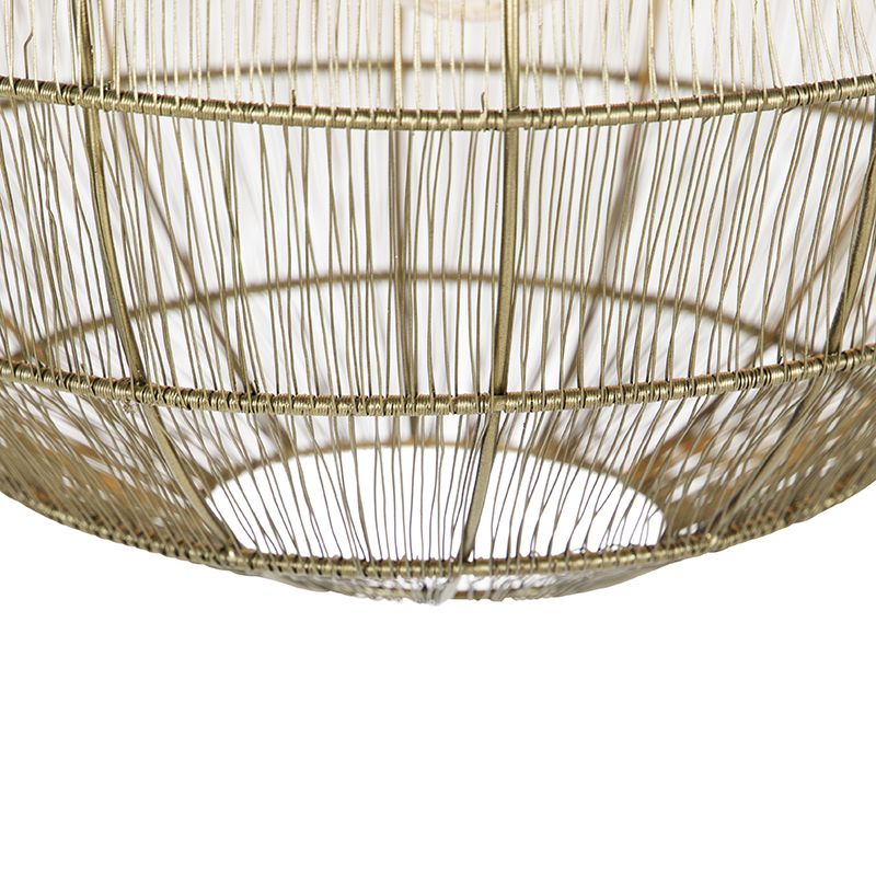 Moderne hanglamp messing 42 cm - Bolti