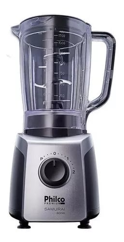 Liquidificador Philco Samurai Premium Processador 1,7l 800w