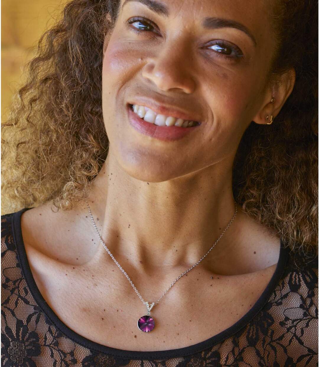 Collier Cascade de Cristal