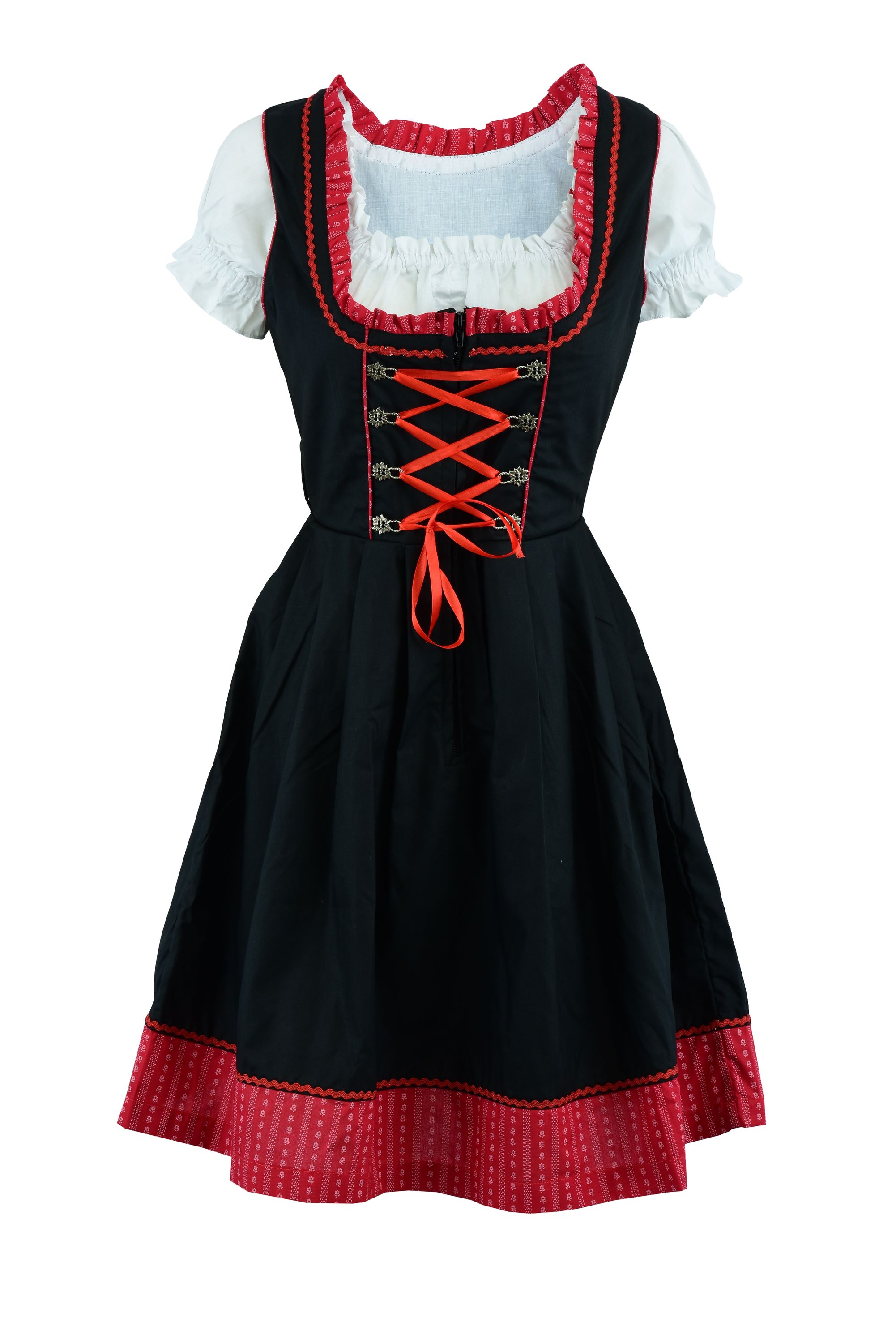 Dirndl Kleid rot Grösse 40