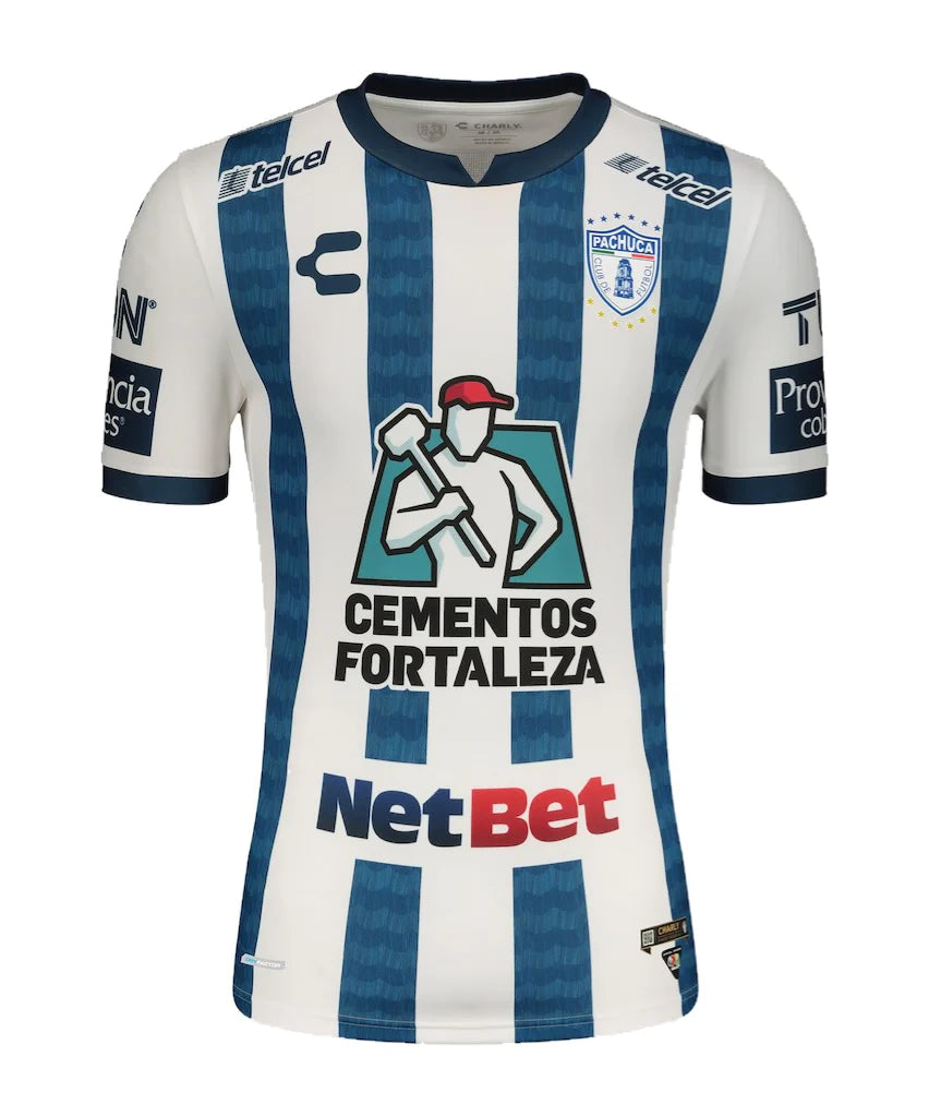 Pachuca Thuisshirt 2022   Bedrukking Lozano - Voetbalshirt Mexico