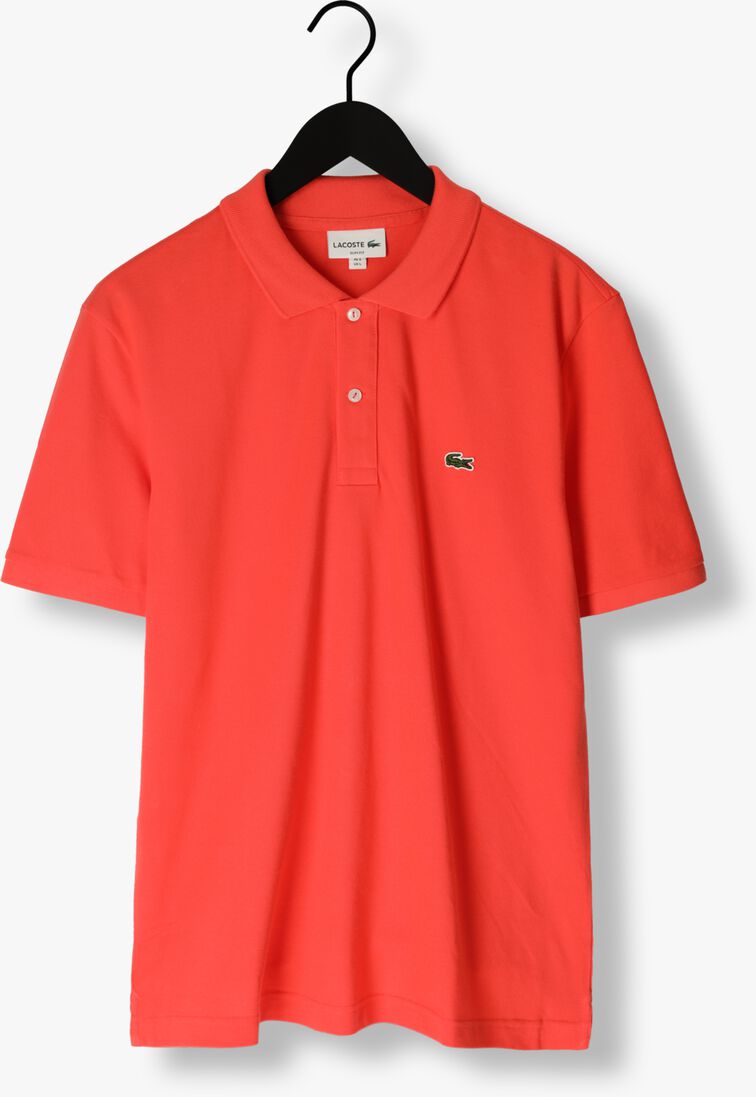 LACOSTE oranje lacoste polo 1hp3 men's s/s polo 1121