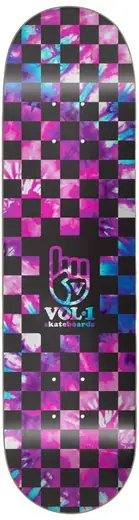 Vol.1 Checker Skateboard Deck | SkatePro