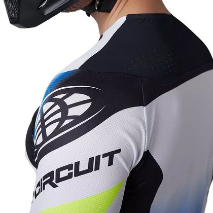 Maillot cross Fox PRO CIRCUIT FLEXAIR FOYL 2023 - Noir / Blanc
