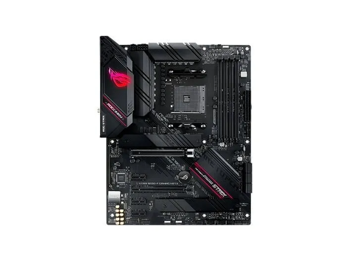ASUS ROG STRIX B550-F GAMING WIFI II - Bundkort - ATX - Socket AM4 - AMD B550 Chipset - USB-C Gen2, USB 3.2 Gen 1, USB 3.2 Gen 2 - 2.5 Gigabit LAN, Wi-Fi 6, Bluetooth - onboard grafik (CPU påkrævet) - HD Audio (8-kanaler)