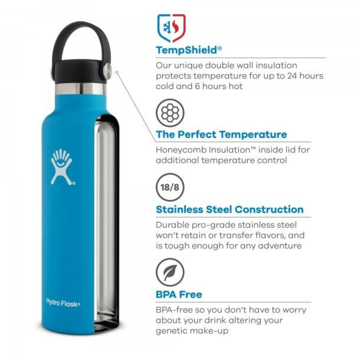 Hydro Flask<br>620ml Standard Mouth