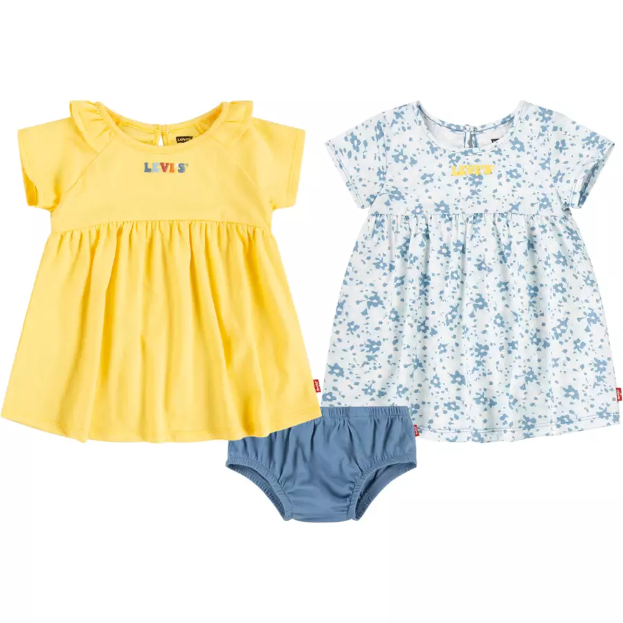 Levi's® 2er Pack Kleid gelbblau