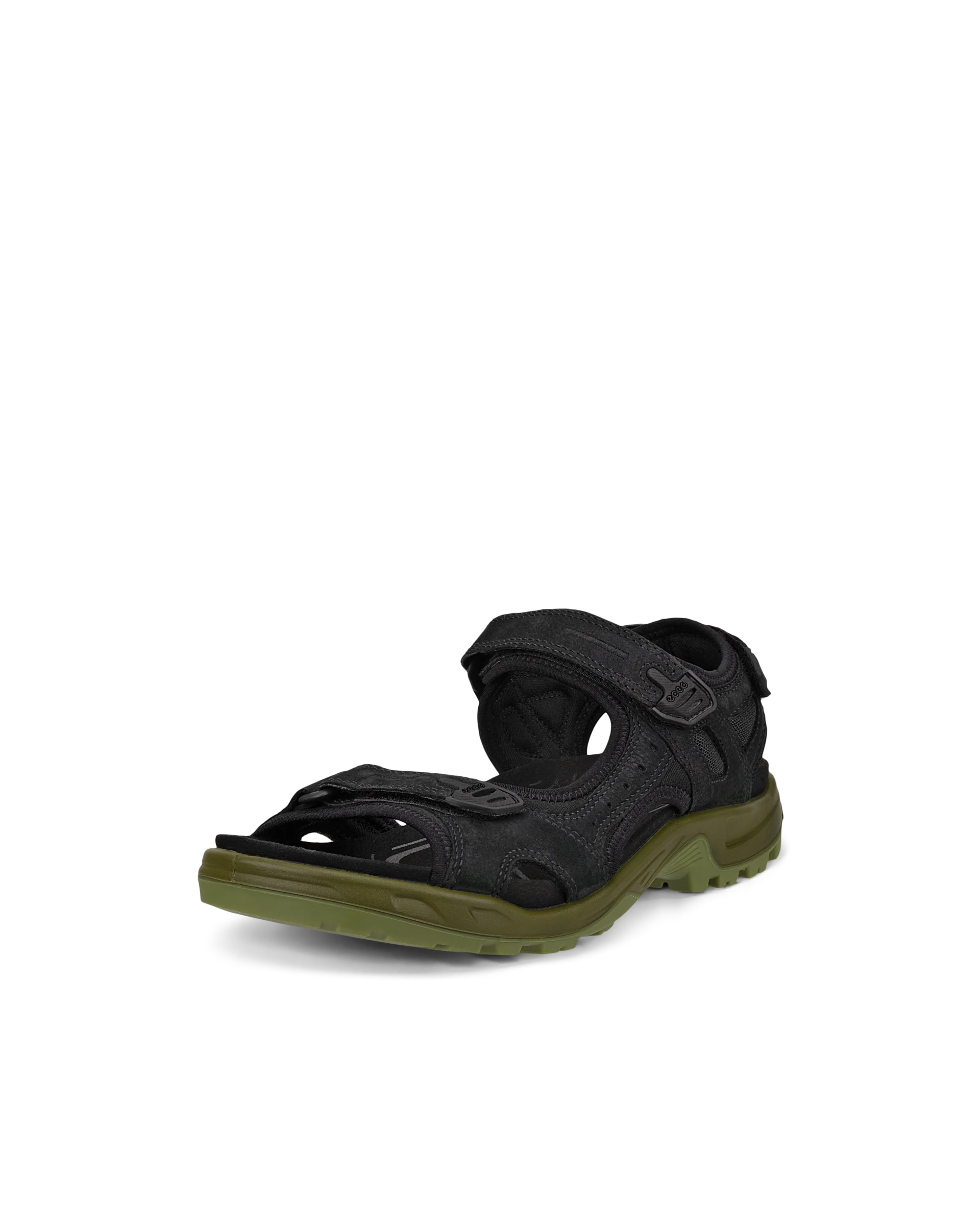 ECCO OFFROAD Herren Trekkingsandale aus Nubukleder Schwarz