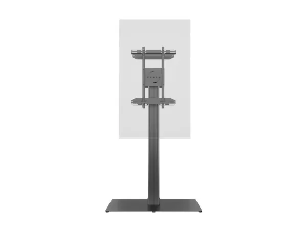 Multibrackets M Public Display Stand 180 HD Back to Back Black w. Floorbase - Stativ - for 2 LCD displays - aluminium, stål - sort - skærmstørrelse: 55