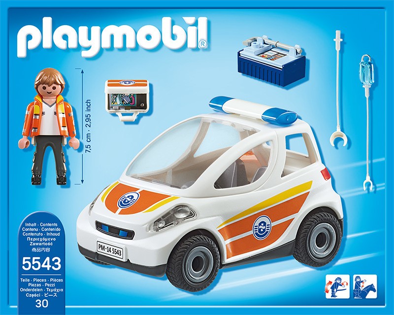 Playmobil® CITY ACTION - Urgentiste avec voiture - 5543