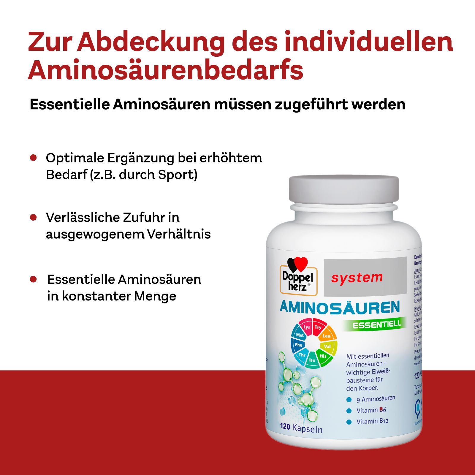 Doppelherz® system Aminosäuren essentiell