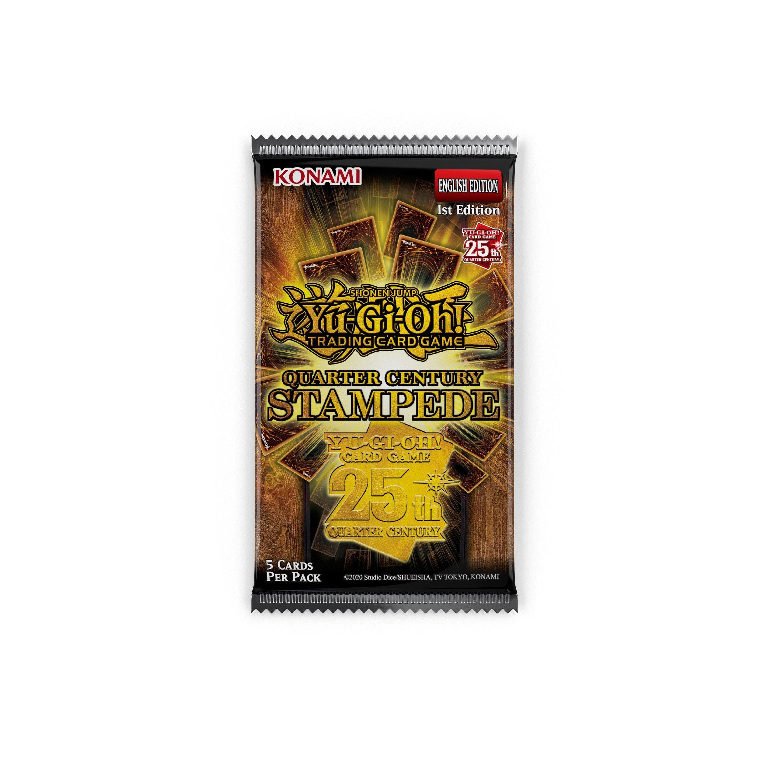 Yu-Gi-Oh GAME Yu-Gi-Oh Quarter Century Stampede Booster Pack