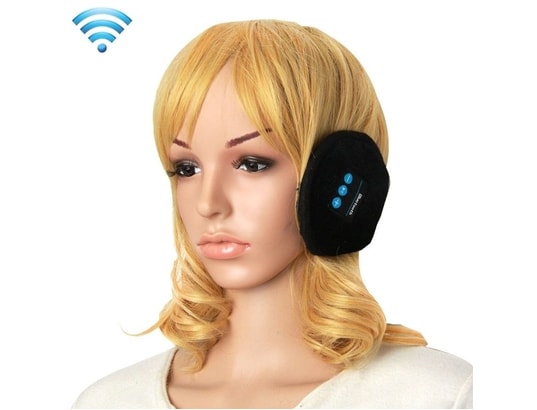 YONIS - Bonnet connecté Cache-Oreilles Bluetooth Ecouteur sans Fil Connecté Smartpho...