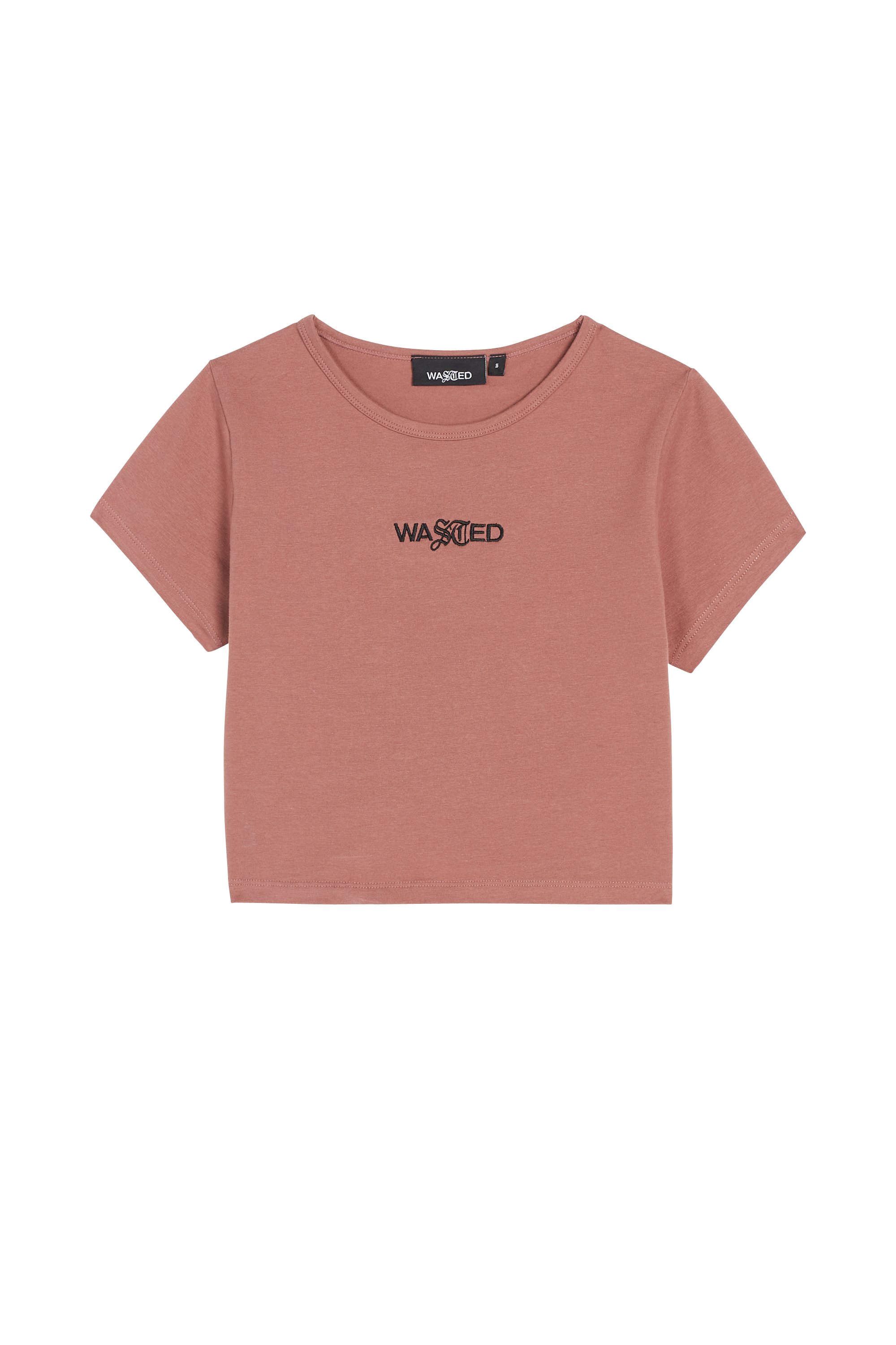 WASTED T-shirt crop  BELLA TOP SIGNATURE Orange