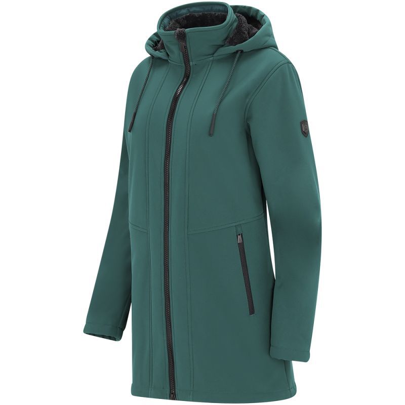 Kjelvik Janne - Softshell jas - Groen - 36